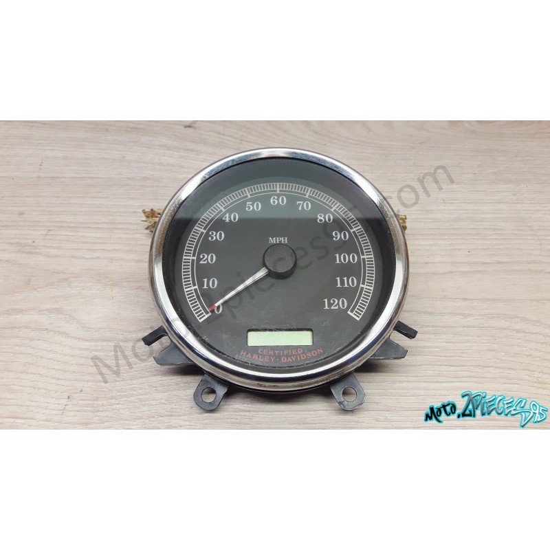 Cadran De Compteur (gauge) Tachymètre Pour HARLEY-DAVIDSON Softail – Conversion MPH Vers Km/h – Neuf